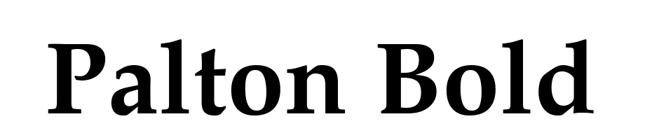 Palton Bold Font Download Free
