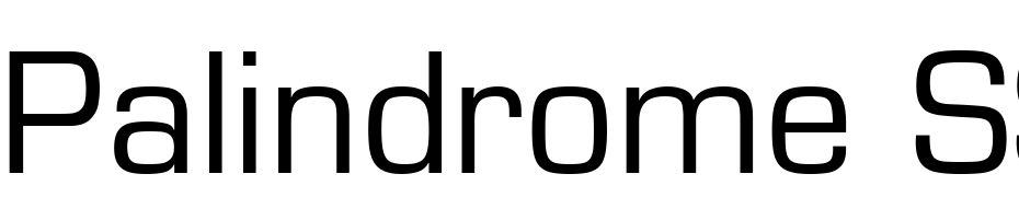 Palindrome SSi Font Download Free