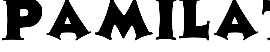 Pamilat Caps Normal Font Download Free