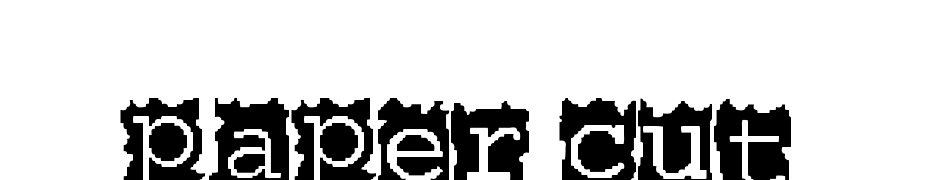 Paper Cut Font Download Free