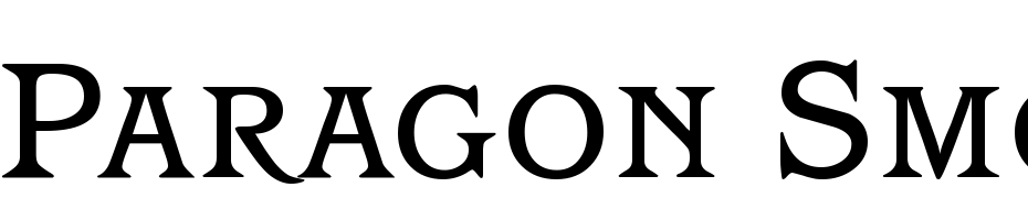 Paragon Smc Regular DB Font Download Free