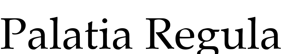 Palatia Regular Font Download Free