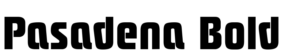 Pasadena Bold Font Download Free