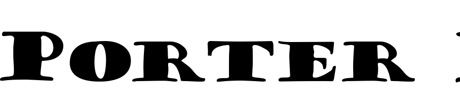 Porter Lil' Kaps Font Download Free