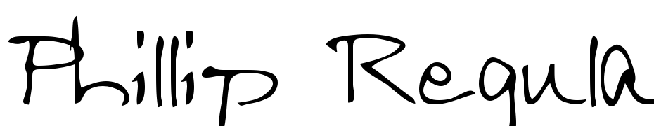 Phillip Regular Font Download Free
