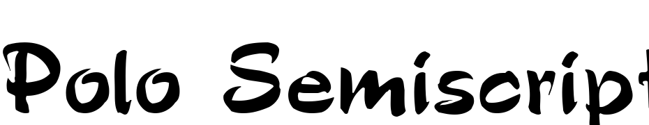 Polo Semiscript Regular Font Download Free