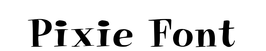 Pixie Font Font Download Free