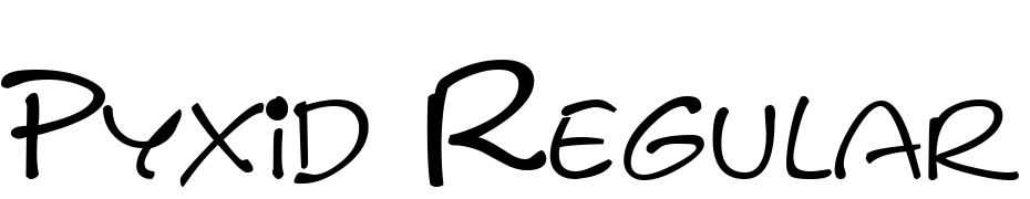 Pyxid Regular Font Download Free