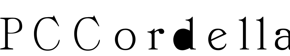 PCCordella Roman Font Download Free