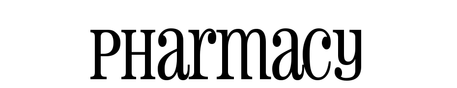 Pharmacy Font Download Free