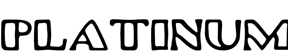 Platinum Hub Caps Font Download Free