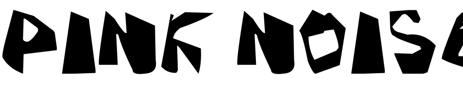 Pink Noise Font Download Free