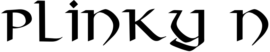 Plinky Normal Font Download Free