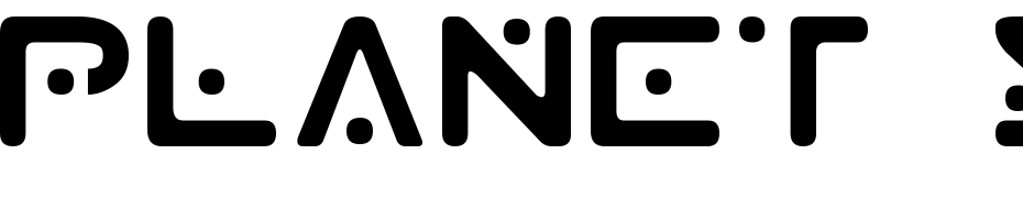 Planet S Font Download Free