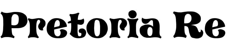 Pretoria Regular DB Font Download Free