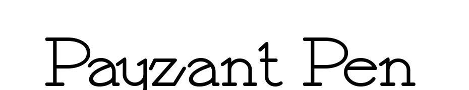Payzant Pen Font Download Free