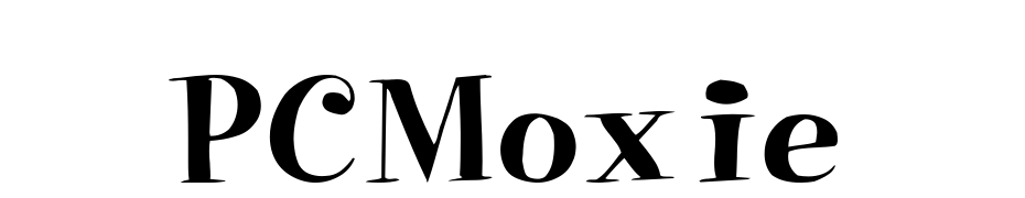 PCMoxie Font Download Free
