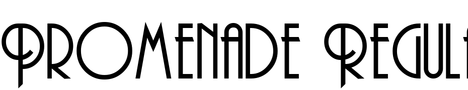 Promenade Regular Font Download Free