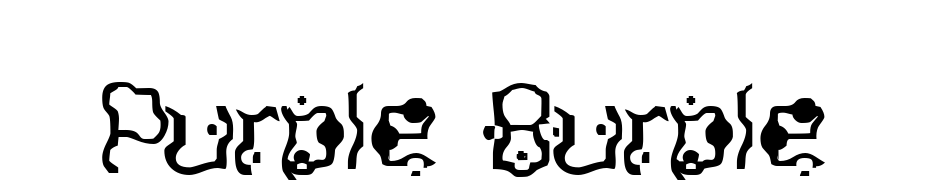 Purple Burple Font Download Free