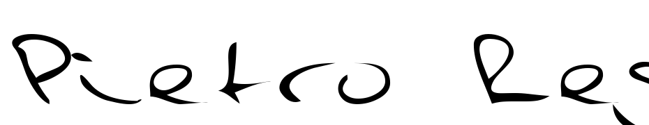 Pietro Regular Font Download Free