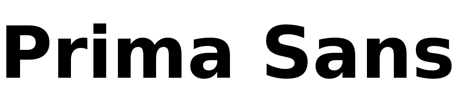 Prima Sans Bold BT Font Download Free