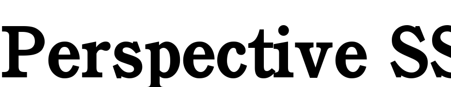 Perspective SSi Bold Font Download Free