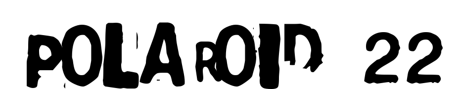 Polaroid 22 Font Download Free