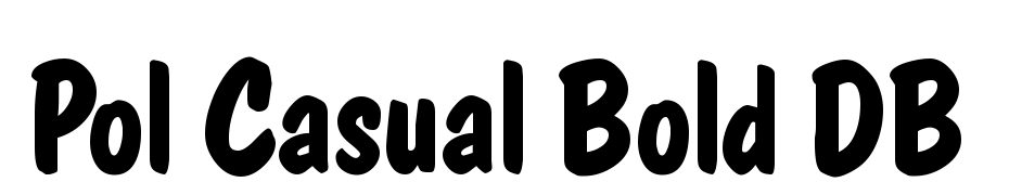 Pol Casual Bold DB Font Download Free