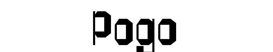 Pogo Font Download Free