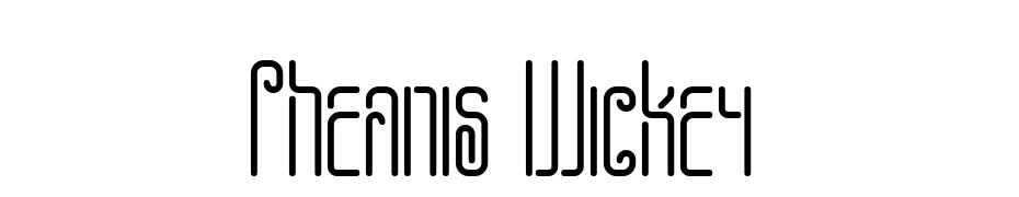 Pheanis Wickey Font Download Free