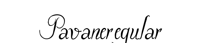 Pavaneregular Font Download Free