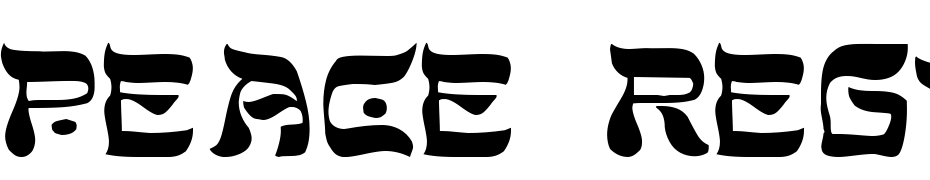 Peace Regular Font Download Free