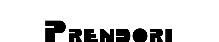 Prendori Font Download Free