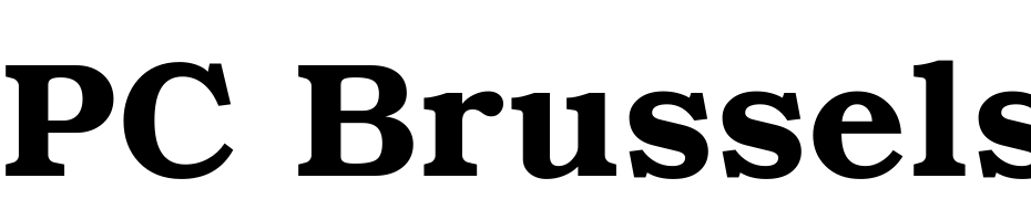 PC Brussels Demi Font Download Free