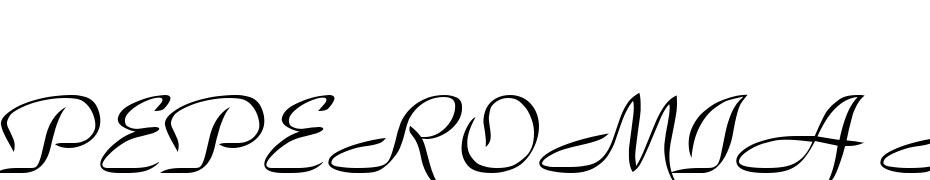 PEPEROMIA Regular Font Download Free