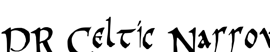 PR Celtic Narrow Font Download Free