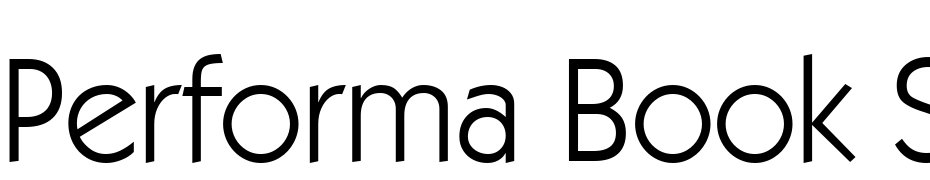 Performa Book SSi Book Font Download Free