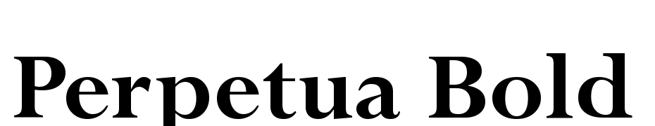 Perpetua Bold Fuente Descargar Gratis