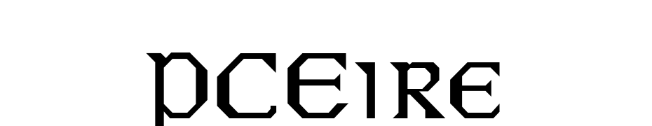 PCEire Font Download Free
