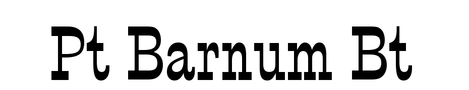 P.T. Barnum BT Fuente Descargar Gratis