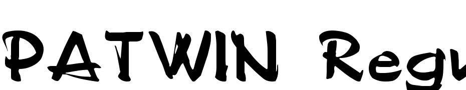 PATWIN Regular Font Download Free