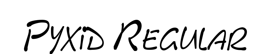 Pyxid Regular Font Download Free