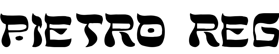 PIETRO Regular Font Download Free
