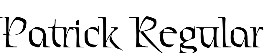 Patrick Regular Font Download Free