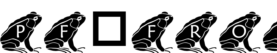 Pf_frog2 Font Download Free
