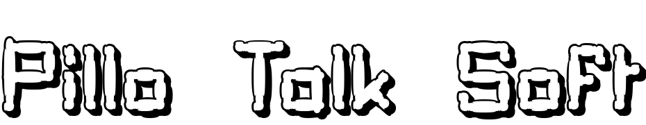 Pillo Talk Soft Font Download Free