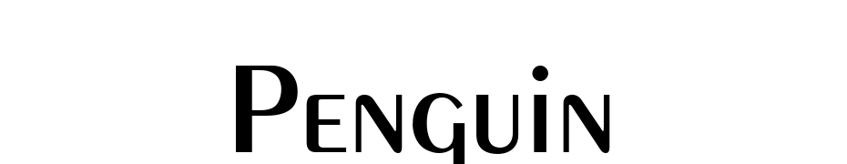 Penguin Fuente Descargar Gratis