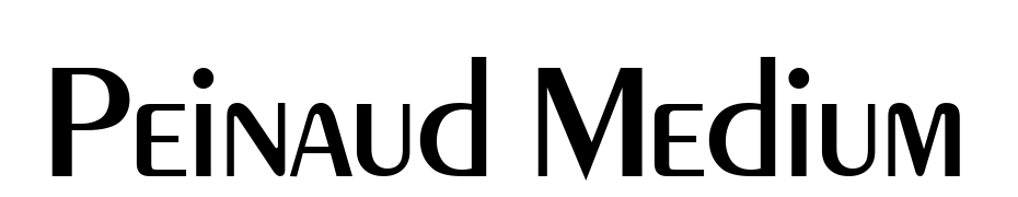 Peinaud Medium Font Download Free