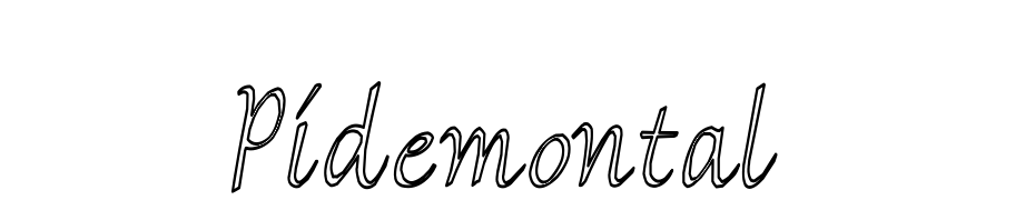 Pidemontal Font Download Free