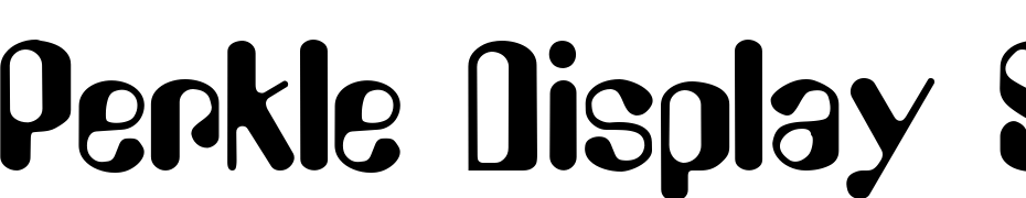Perkle Display SSi Font Download Free
